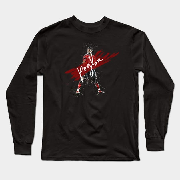 Paupl pogba Long Sleeve T-Shirt by ARTABBAS